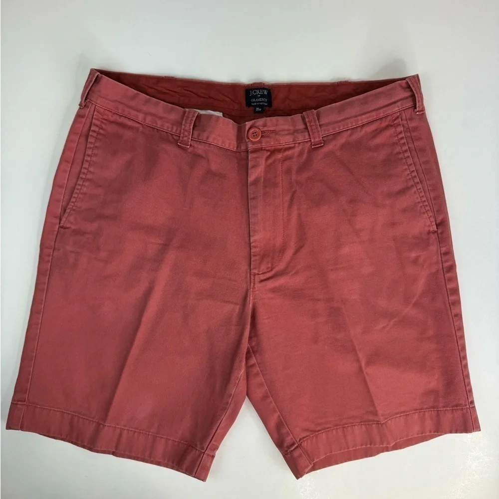 J Crew Gramercy Men’s 9” Shorts Washed Cotton Chinos
